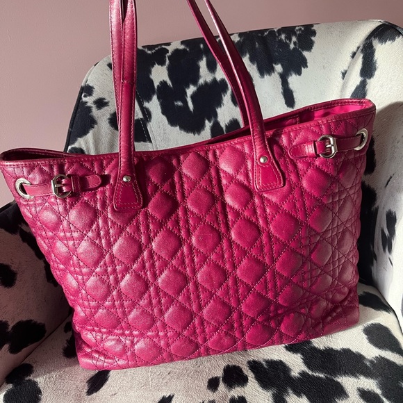 Christian Dior Cannage Panarea Quilted Tote - Picture 5 of 16